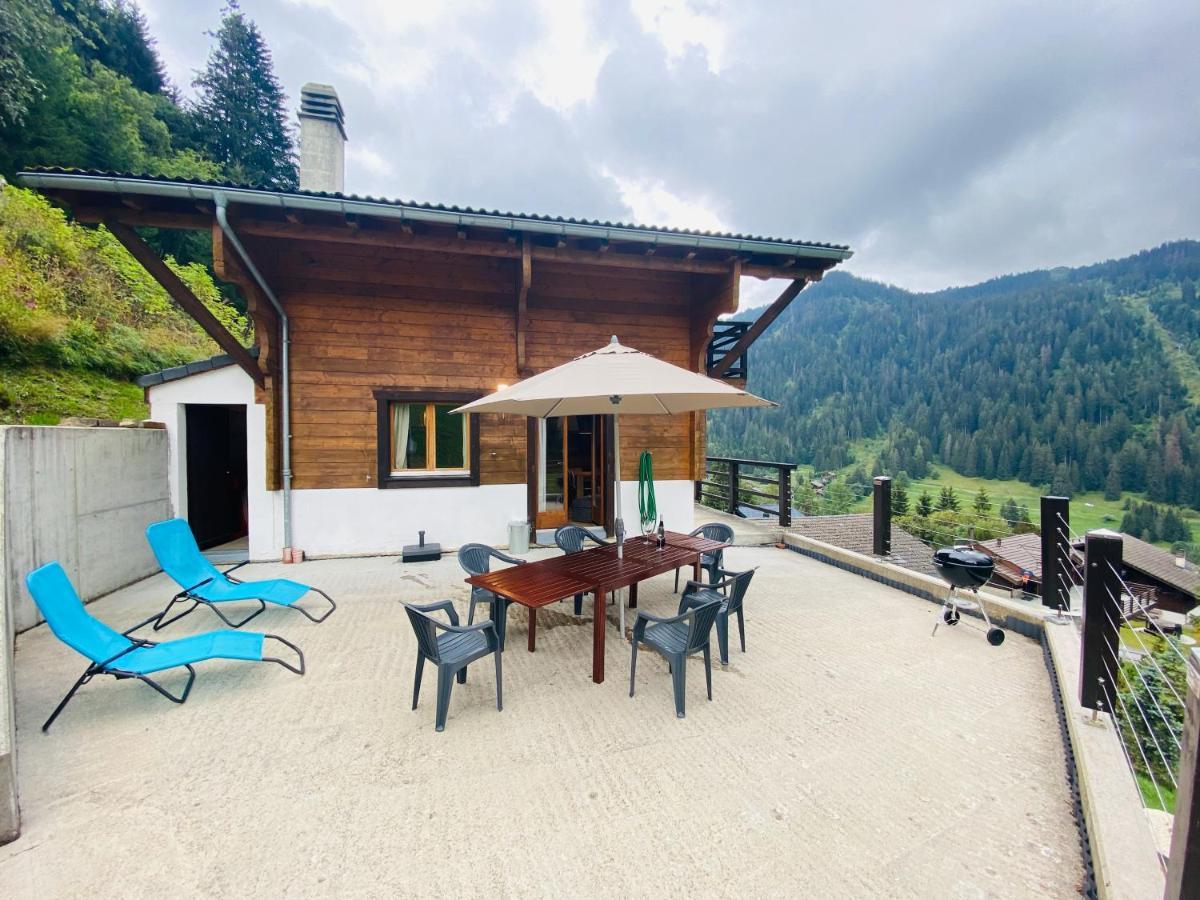 Chalet Le Jeuna Morgins Buitenkant foto