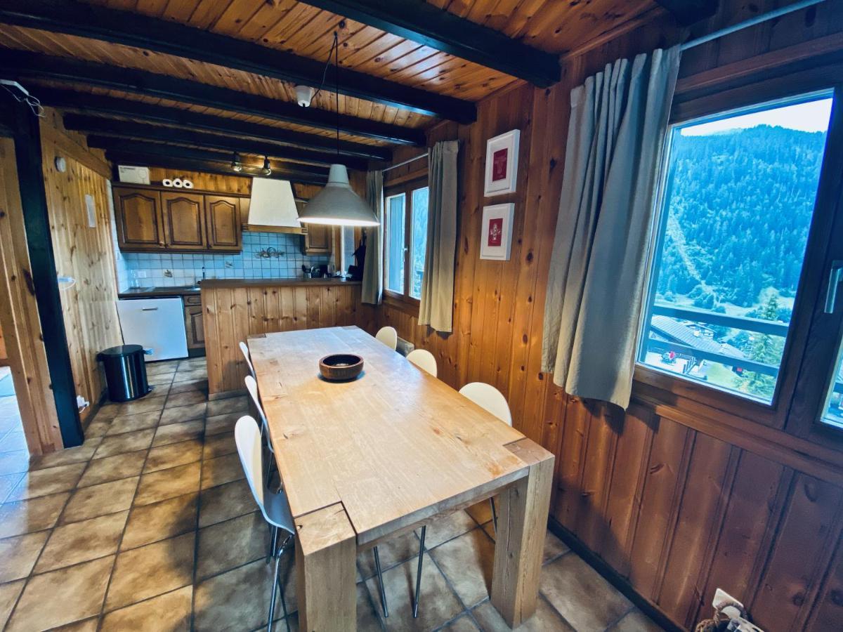 Chalet Le Jeuna Morgins Buitenkant foto