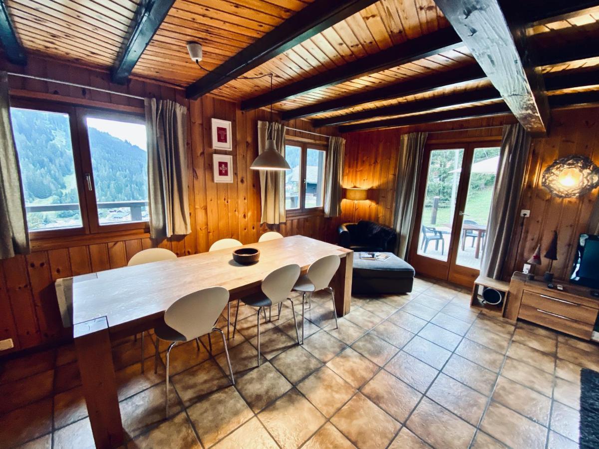 Chalet Le Jeuna Morgins Buitenkant foto