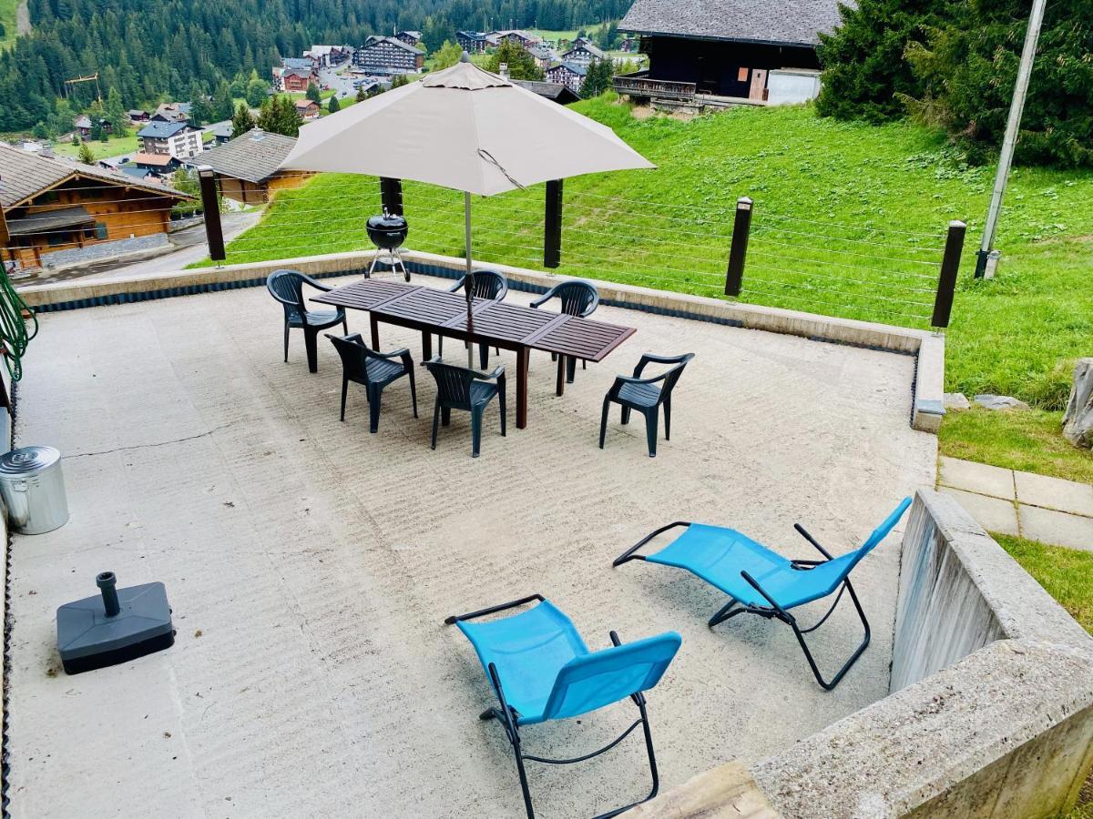 Chalet Le Jeuna Morgins Buitenkant foto
