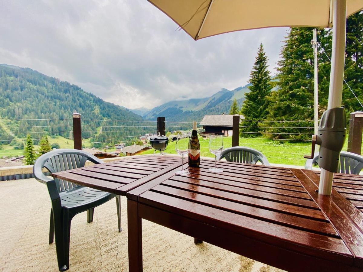 Chalet Le Jeuna Morgins Buitenkant foto