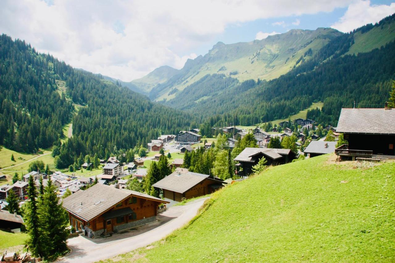 Chalet Le Jeuna Morgins Buitenkant foto
