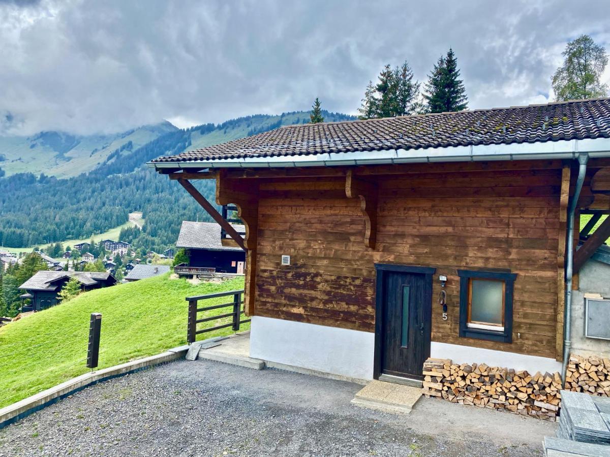 Chalet Le Jeuna Morgins Buitenkant foto